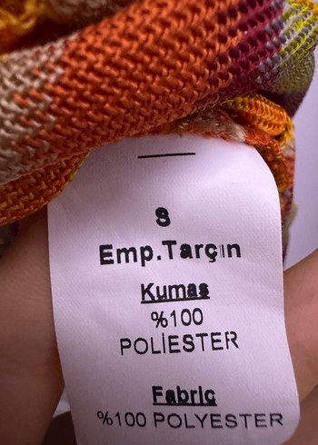 Bohem Çok Renkli Batik Desenli bluz ceket takımı - Görsel 6