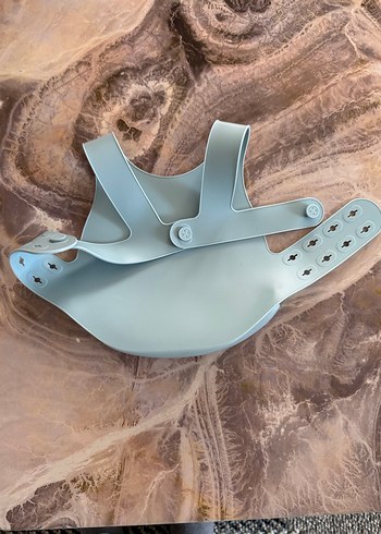 Mavi Bebek Mama Önlüğü - Görsel 2