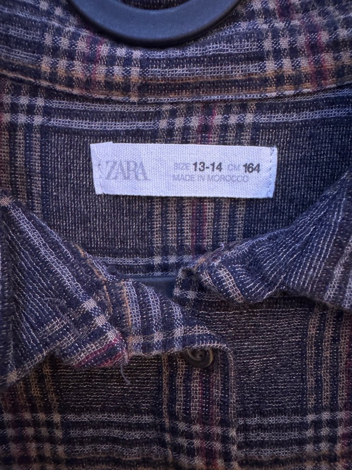 Kadın Ekoseli Uzun Kollu Gömlek - Görsel 2