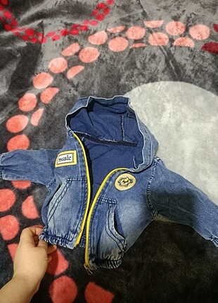 Erkek bebek kot ceket