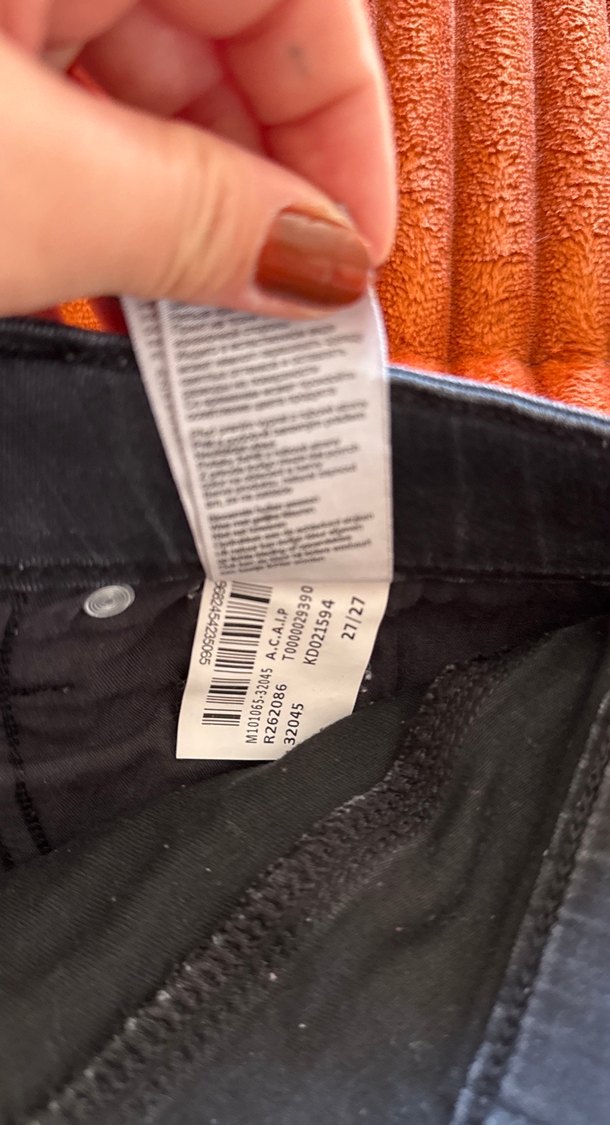 Kemerli Gri Kadın Jean Pantolon - Görsel 3