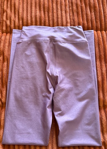 Mor Midi Spor Tayt Fermuarlı - Görsel 2