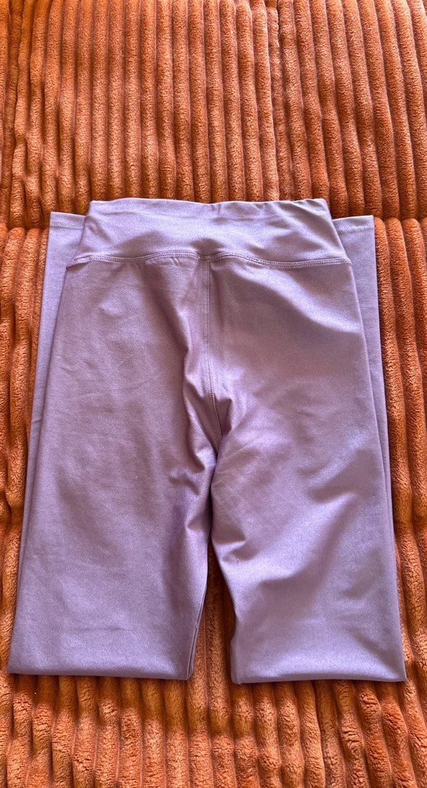 Mor Midi Spor Tayt Fermuarlı - Görsel 2