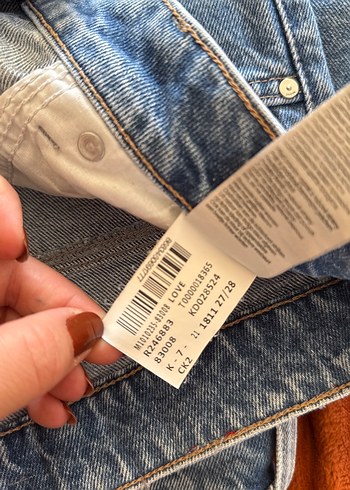 MaviMidi Kadın Denim Pantolon - Görsel 4