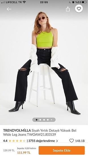 trendyolmilla Yüksek Bel pantolon