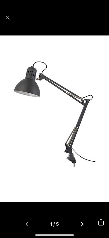 Ikea masa lambası
