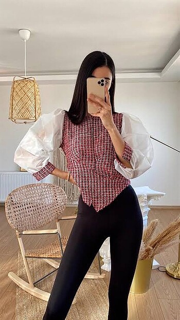 ZARA TÜVİT BLUZ