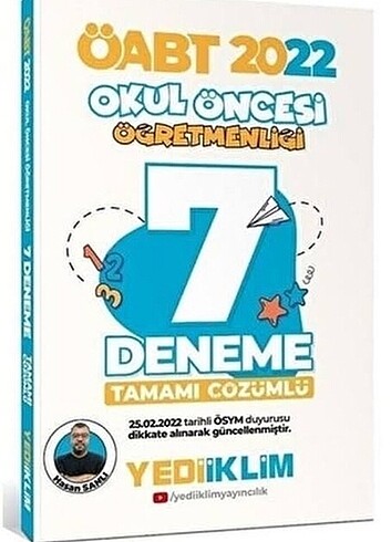  Beden Renk ÖABT OKUL ÖNCESİ ÖĞRETMENLİĞİ TAMAMI