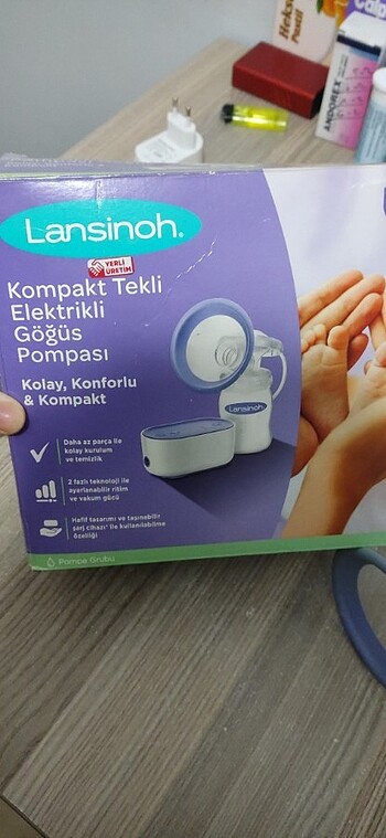 Lansinoh Elektirikli Süt Sağma Makinesi