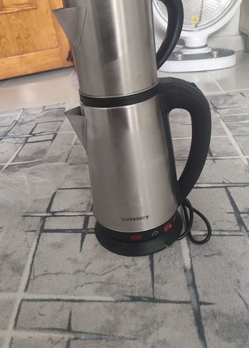 Luxbosch Çay Makinesi Gri-Beyaz - Görsel 2