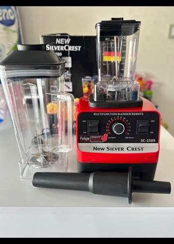 New SilverCrest Çok Fonksiyonlu Kırmızı Blender - Görsel 2