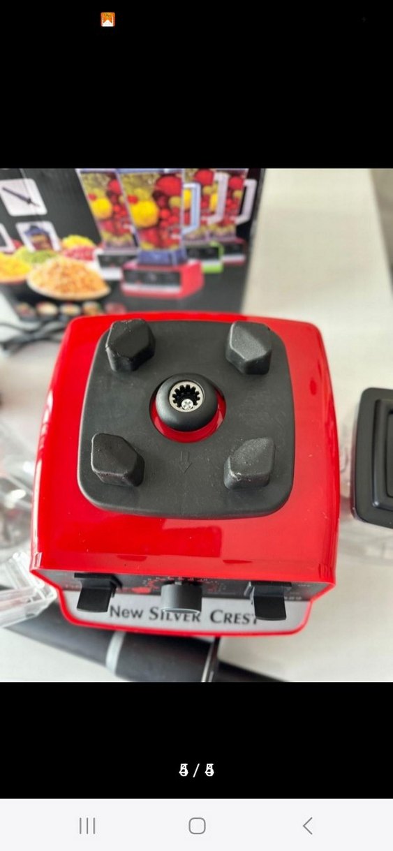 New SilverCrest Çok Fonksiyonlu Kırmızı Blender - Görsel 4