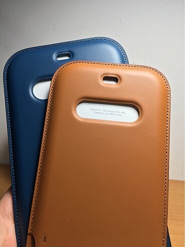 Kahve Deri İPhone 12 mini için