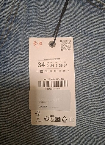 xs Beden Zara kadın pantolon