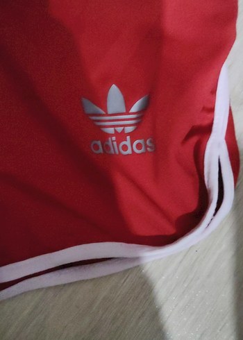 xs Beden kırmızı Renk Kırmızı Adidas Mini Spor Şort