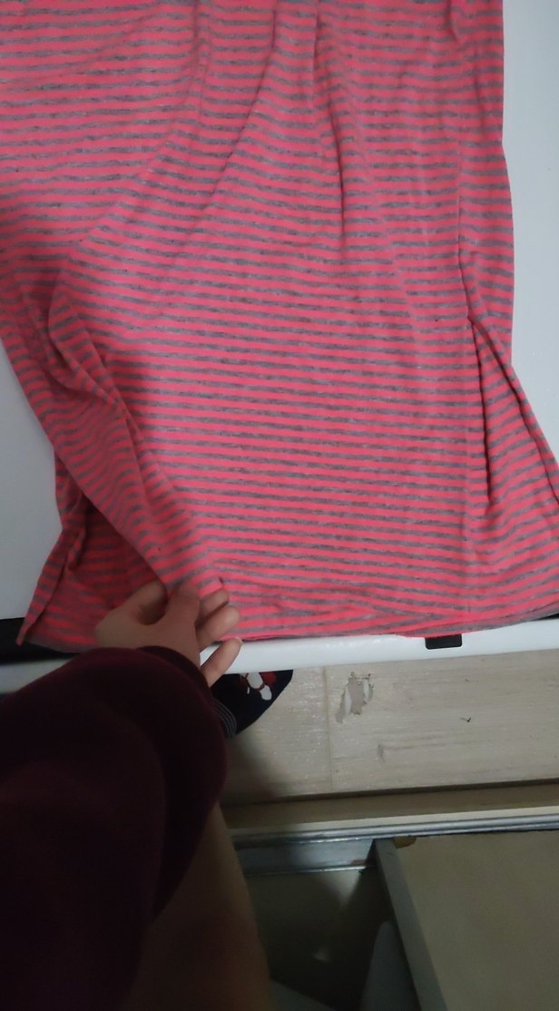 Yarım Kollu Yırtmaçlı Uzun  Elbise - Görsel 2