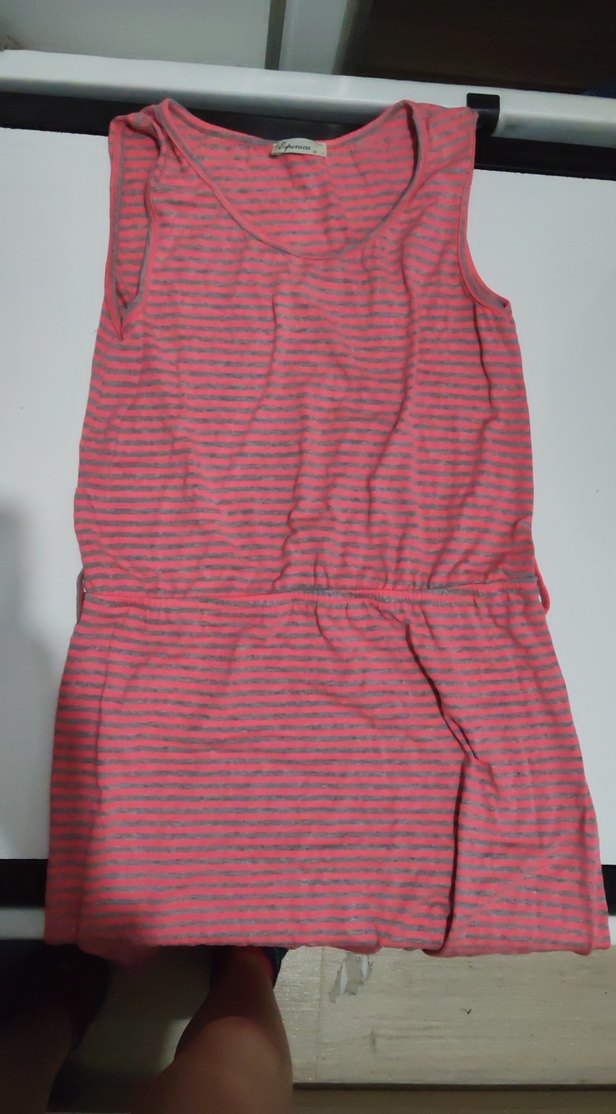 Yarım Kollu Yırtmaçlı Uzun  Elbise - Görsel 5