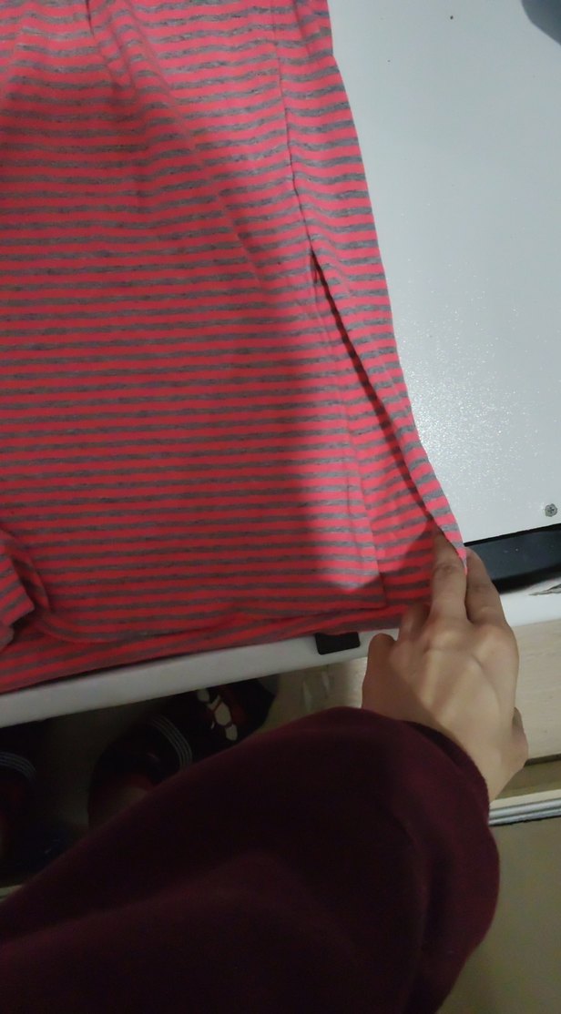 Yarım Kollu Yırtmaçlı Uzun  Elbise - Görsel 3