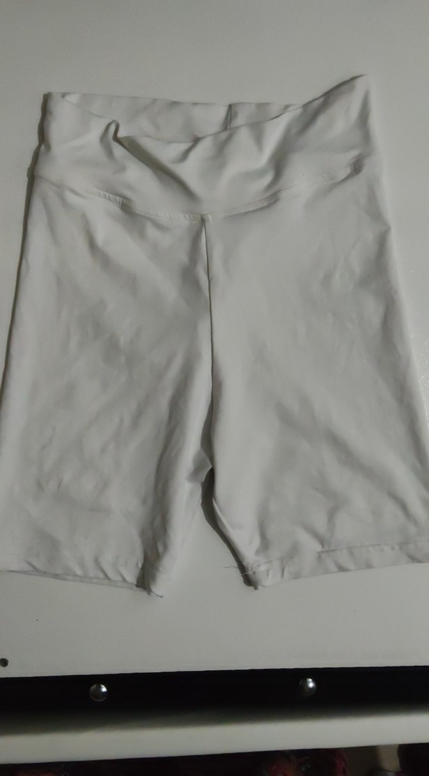 Beyaz Mini  bisiklet ,sporcu Şortu Mango - Görsel 3