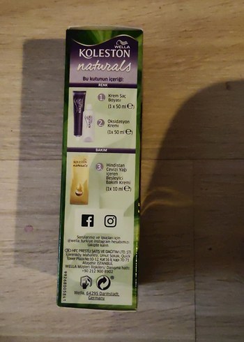 Wella Koleston Naturals 4/6 Kızıl Viyole Saç Boyası - Görsel 3