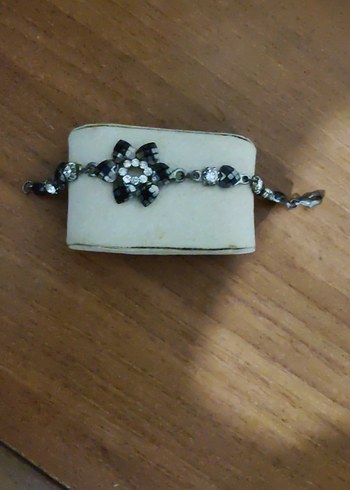 Accessorize Vintage Bohem Gri Boncuklu Bilezik