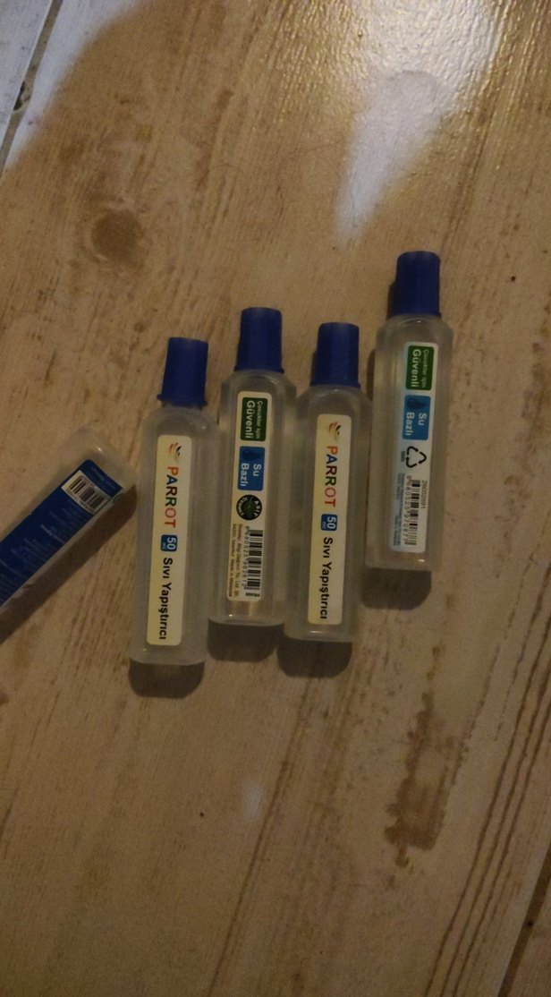 Parrot Sıvı Yapıştırıcı 50 ml Mavi Kapak - Görsel 2