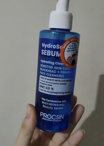 Garnier Procsin Sebum Yüz Temizleme Jeli 0.5% Çinko