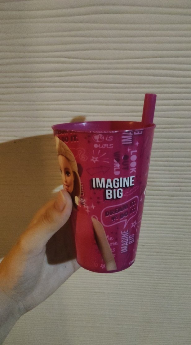 Barbie bardak - Görsel 4