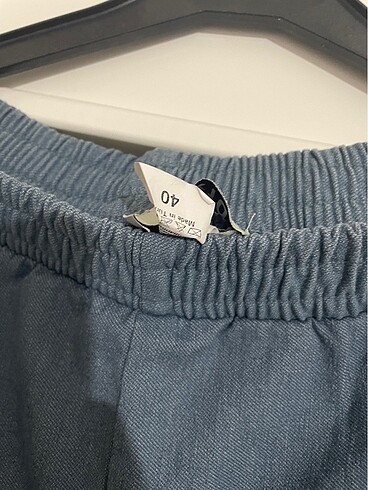 l Beden Kot görünümlü pantolon