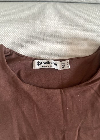 Stradivarius Stradivarius Kahverengi Kolsuz Body