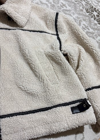 l Beden ten rengi Renk Peluş kürk mont