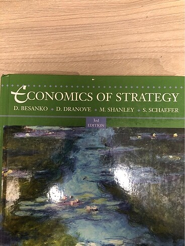 Economıcs of strategy- Besanko 3. Basım