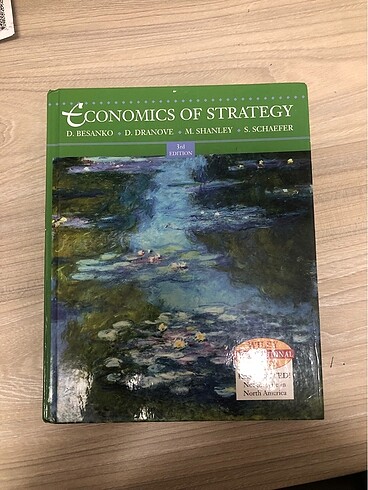  Beden Economıcs of strategy- Besanko 3. Basım