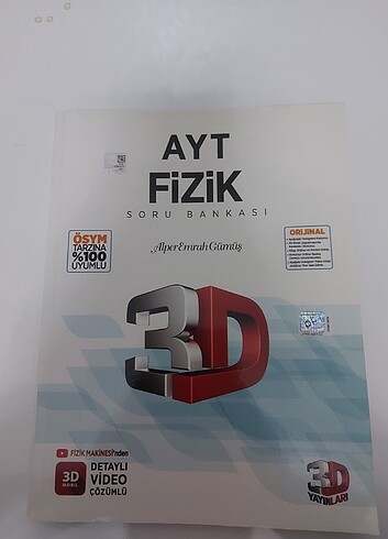 3D ayt fizik soru bankası 