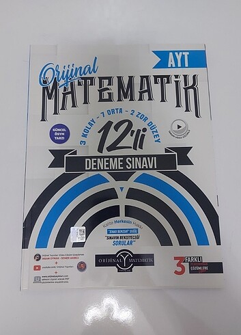 Orijinal ayt matematik deneme