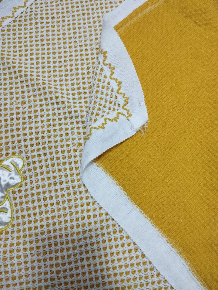 Nakışlı Beyaz Çocuk Battaniyesi - Görsel 3