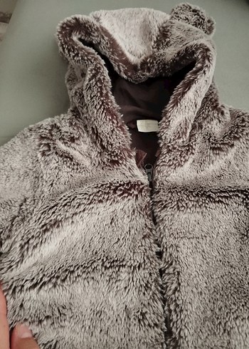 kahverengi Kürklü Bebek Tulumu - Görsel 3