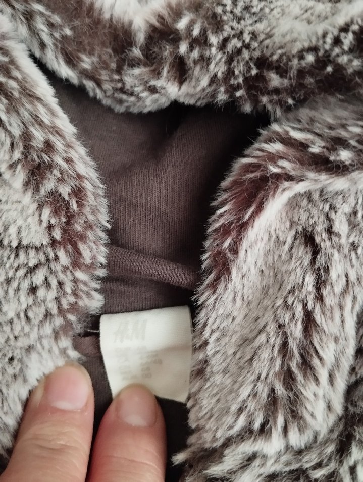 kahverengi Kürklü Bebek Tulumu - Görsel 4