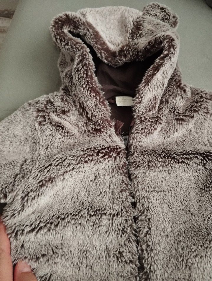 kahverengi Kürklü Bebek Tulumu - Görsel 3