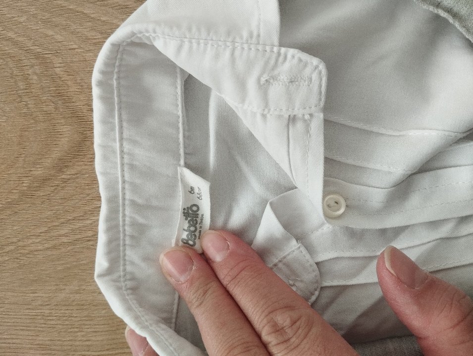 Gri Keten Bebek Erkek Takım - Görsel 3