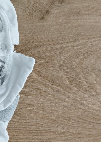 Gri Kısa Kollu Bebek Tulum - Görsel 4