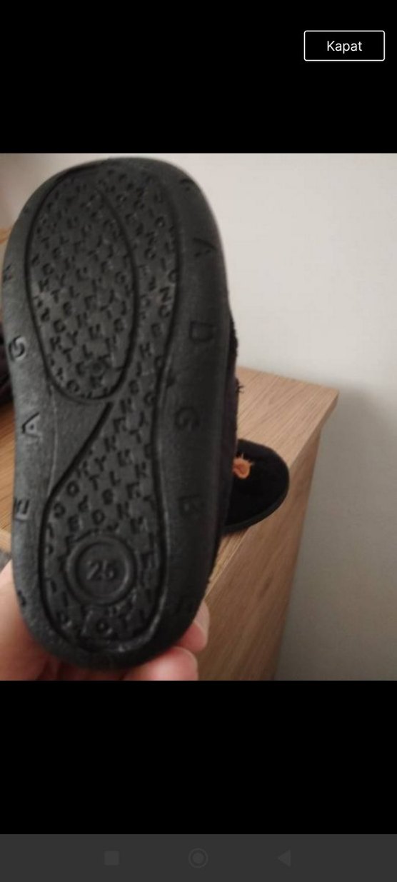 Çocuk Leopar Desenli Sıcak Terlik - Görsel 2