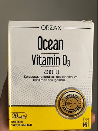 Ocean kutulu D vitamini