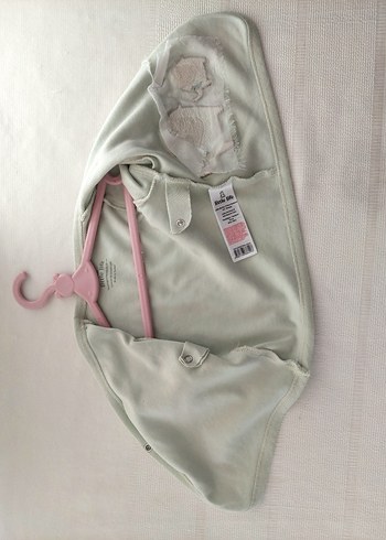 LittleLife bebek Fil işlemeli Zıbın üstü hırka - Görsel 5