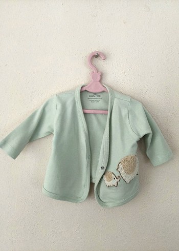 LittleLife bebek Fil işlemeli Zıbın üstü hırka - Görsel 2