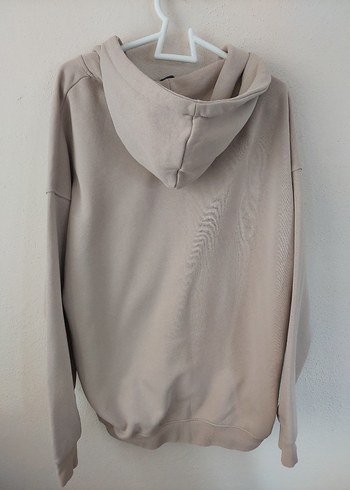 Addax ADDAX Bej Kapüşonlu Rahat Kesim Kadın Sweatshirt