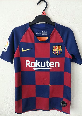 NİKE Barcelona Desenli Erkek çocuk Spor Tişörtü ve Şort - Görsel 4