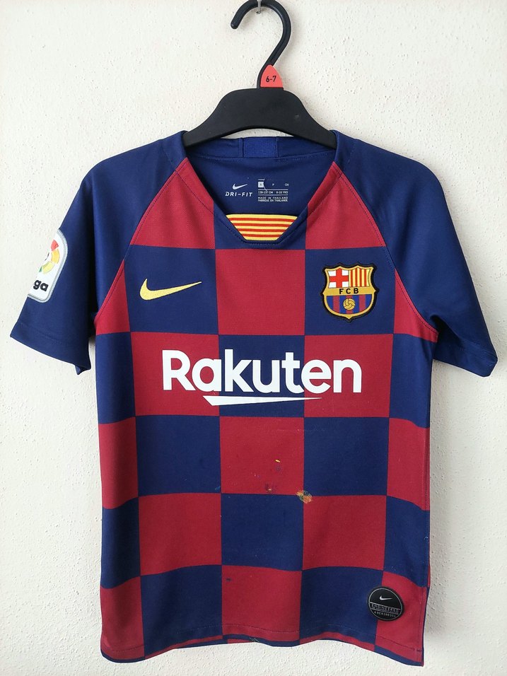 NİKE Barcelona Desenli Erkek çocuk Spor Tişörtü ve Şort - Görsel 4