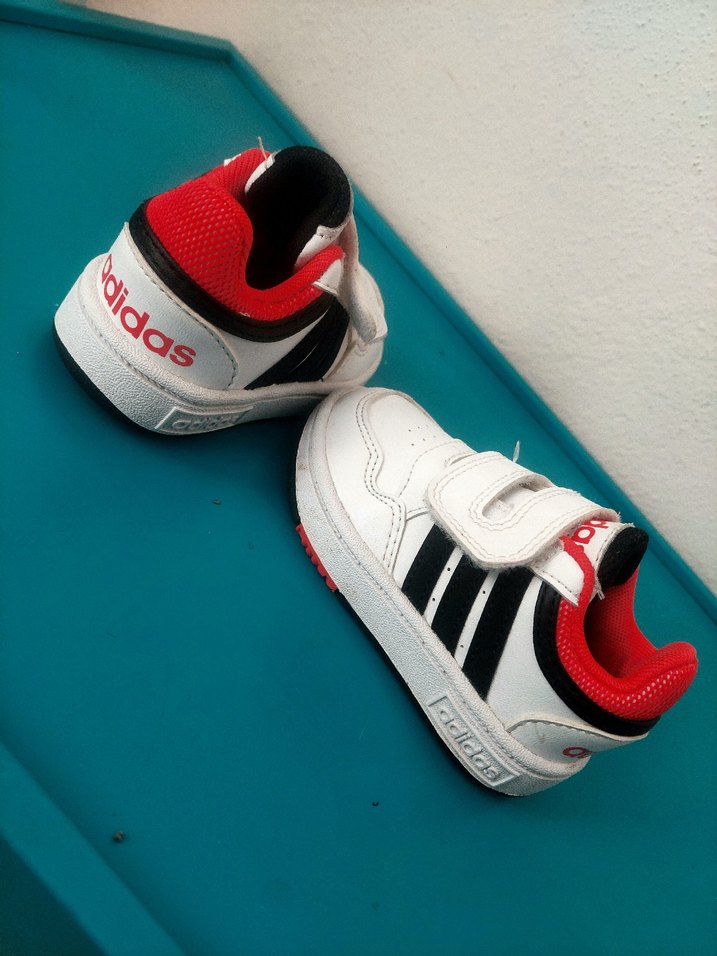 ADİDAS Hoops bebe unisex ilkadım spor ayakkabı - Görsel 3