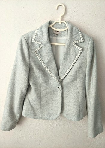 KOTON vintage detaylı Yünlü takım elbise - Görsel 4